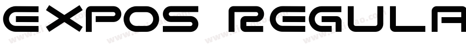 Expos Regular字体转换